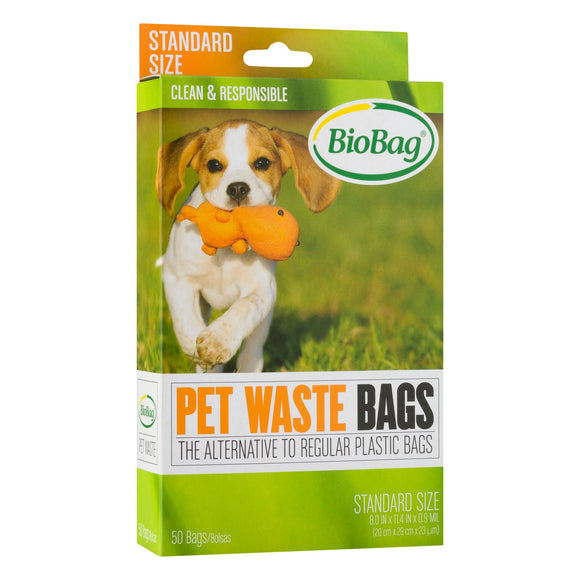 BioBag Standard Size Pet Waste Bags (50 Count)