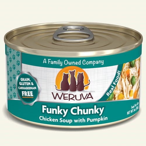 Weruva Funky Chunky Canned Cat Food (3-oz, single can)
