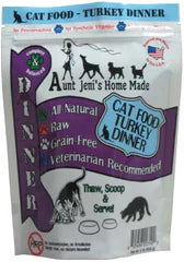 Aunt Jeni's Home Made Turkey Cat Food
