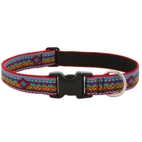 Lupine Pet Original Designs Dog Collar (1/2 Width X 10-16 Go Go Gecko)