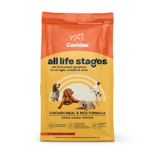 Canidae All Life Stages Chicken Meal and Rice Formula Dry Dog Food (15-lb)