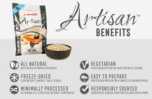 Grandma Lucy's Artisan Pre-Mix Freeze Dried Grain Free Dog Food (3 lb)
