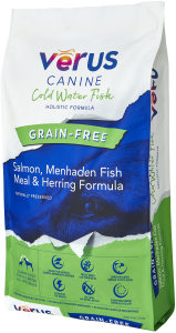 VēRUS Cold Water Fish Salmon, Menhaden Fish Meal & Herring Holistic Formula (4 Lb.)
