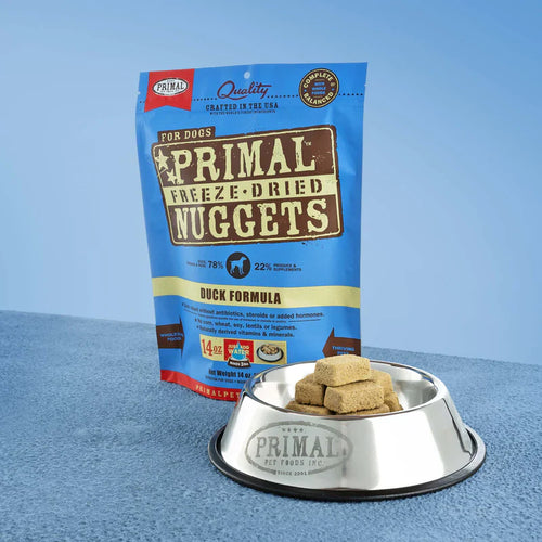Primal Pet Foods Canine Freeze-Dried Nuggets (Duck 14 Oz)