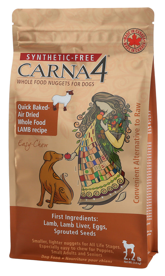 Carna4® Easy-chew Lamb Formula Dog Food (10 lb)