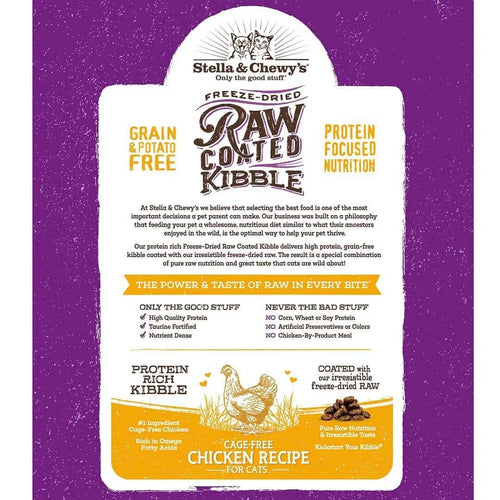 Stella & Chewy's Raw Coated Kibble Cage-Free Chicken Recipe