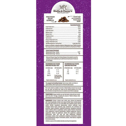 Stella & Chewy's Raw Coated Kibble Cage-Free Chicken Recipe