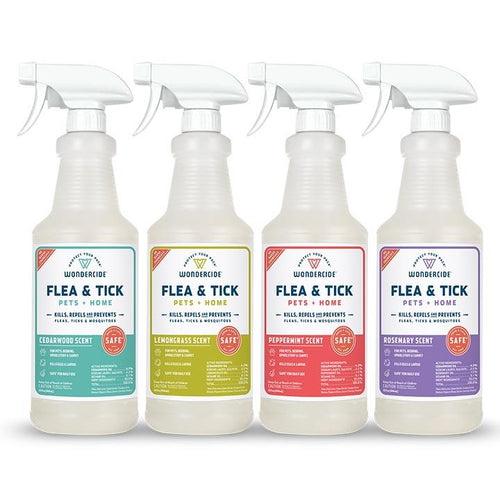 Wondercide Flea & Tick Spray for Pets + Home (ROSEMARY 16 oz)