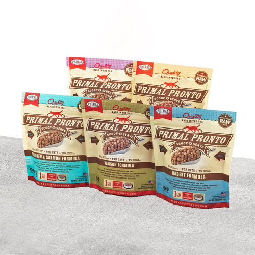 Primal Pet Foods Feline Raw Frozen Pronto (Rabbit 1 Lb)