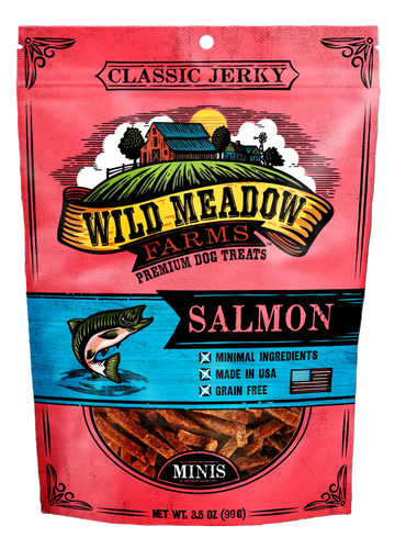 Wild Meadow Classic Salmon Minis Dog Treats (3.5 oz)