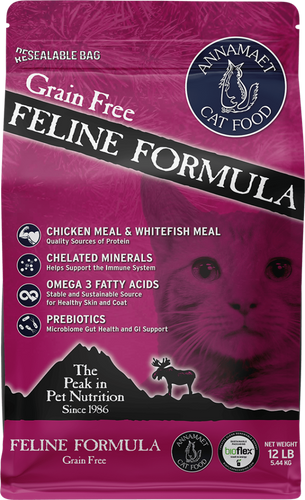 Annamaet Grain Free Feline Formula (12 Lb)