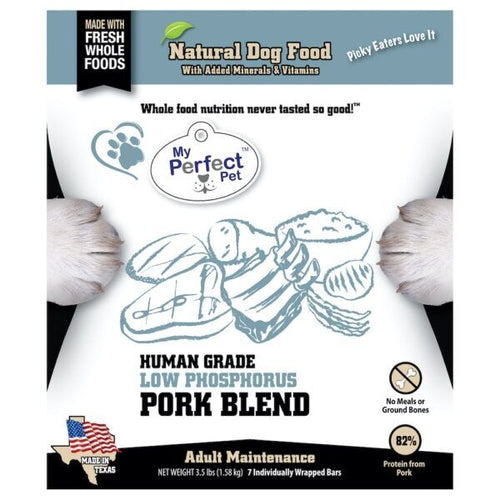 My Perfect Pet Low Phosphorus Pork Blend (4 lbs)