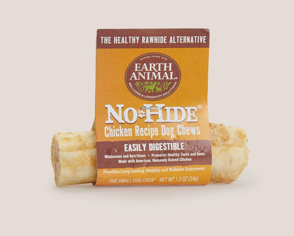 Earth Animal Chicken No-Hide® Wholesome Dog Chews (Single - Small)