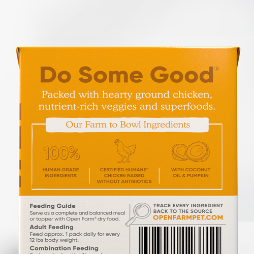 Open Farm Harvest Chicken Rustic Stew Wet Dog Food (12.5 oz can)
