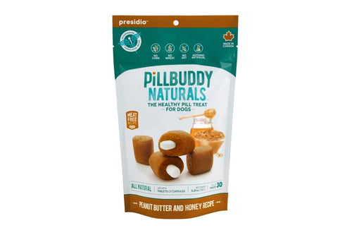 PILL BUDDY PILL HIDING TREATS FOR DOGS- 30 COUNT (Peanut Butter and Honey)