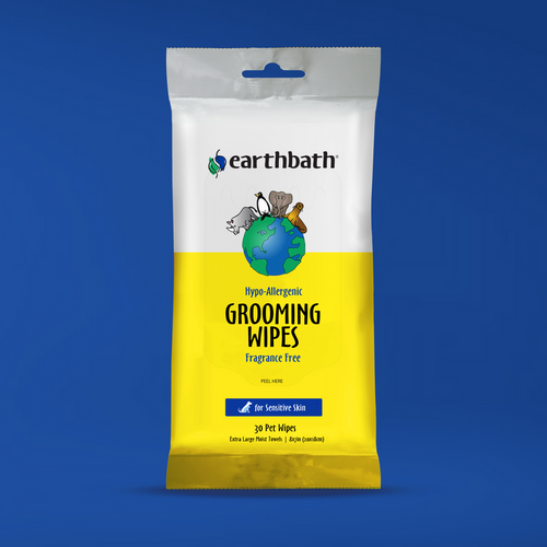 Earthbath Hypoallergenic Grooming Wipes (100 ct)