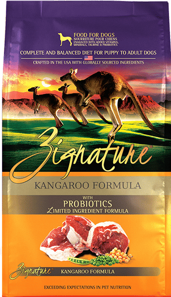 Zignature Limited Ingredient Diet Kangaroo Formula Dry Dog Food (25 lb)