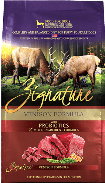 Zignature Limited Ingredient Venison Formula Dry Dog Food (4-lb)