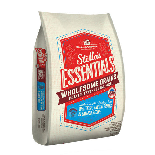 Stella & Chewy's Stella's Essentials - Wild-Caught Whitefish w/Salmon Recipe with Ancient Grains (25-lb)