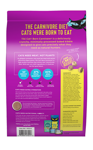 Tiki Cat® Born Carnivore™ Chicken, Herring & Salmon (2.8 lb)