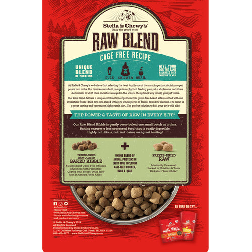 Stella & Chewy's Raw Blend Kibble Cage Free Recipe Dry Dog Food (3.5-lb)