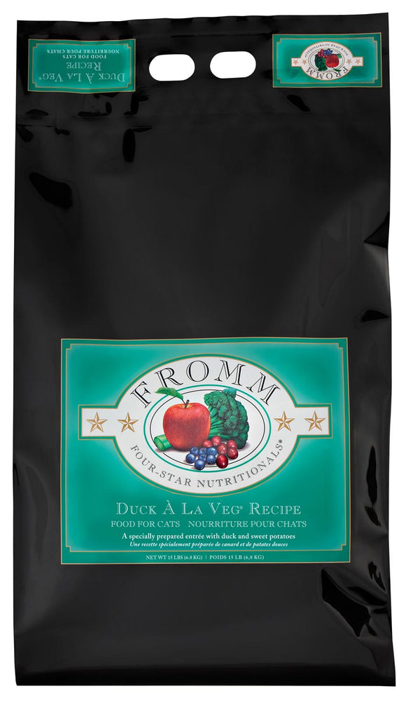 Fromm Four-Star Duck À La Veg® Recipe Cat Food (15 lbs)