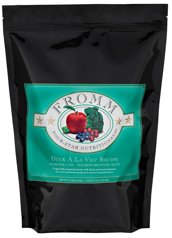 Fromm Four-Star Duck À La Veg® Recipe Cat Food (5 lbs)