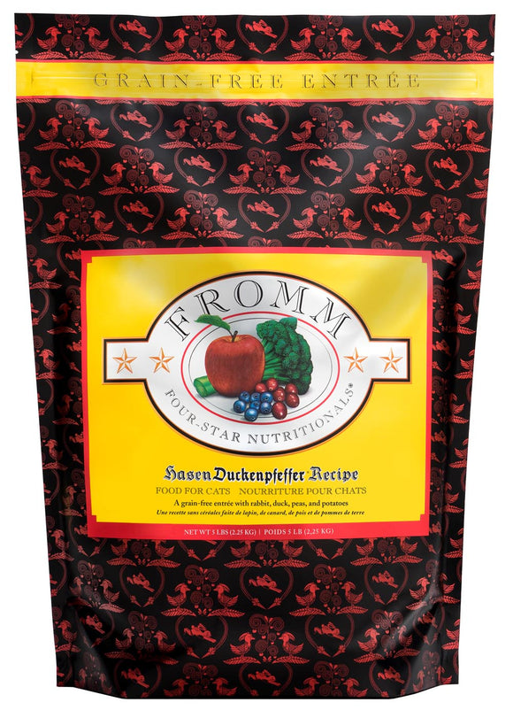 Fromm Four-Star Hasen Duckenpfeffer® Recipe Cat Food (5 lbs)