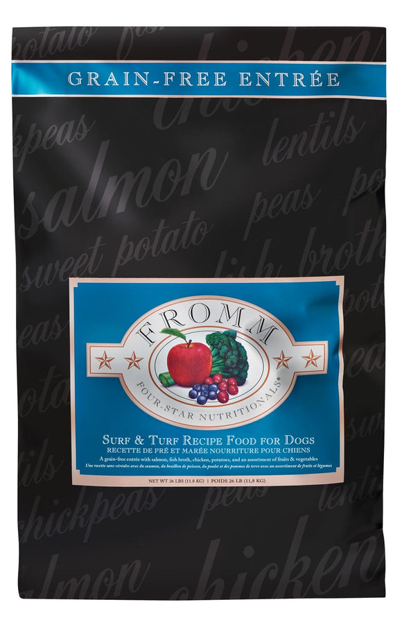 Fromm Four-Star Surf & Turf Recipe Dog Food (26 lbs)