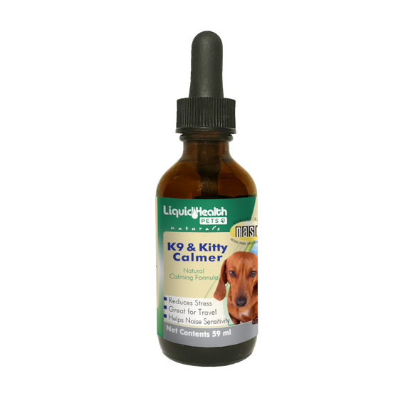 Liquid Health Naturals K9 & Kitty Calmer For Dogs & Cats (59 ml)