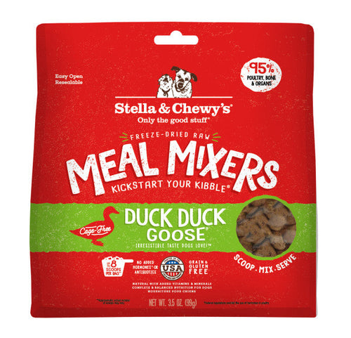 Stella & Chewy's Freeze Dried Duck Duck Goose Meal Mixers (3.5-oz)